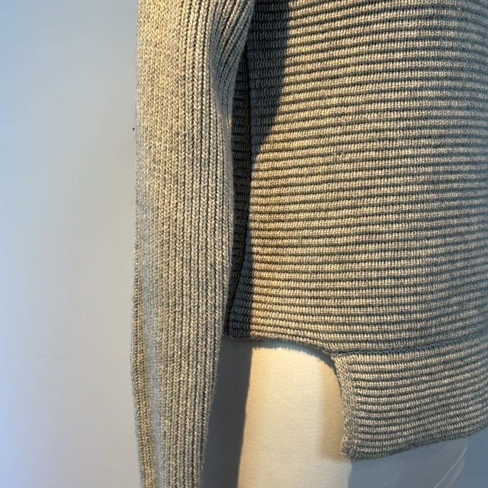 Babaton Mika sweater Heathered light grey wool/cashmere blend size XS - Picture 13 of 14